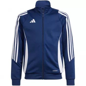 adidas Tiro 24 Felpa da allenamento per bambino, blu navy, taglia 140 cm