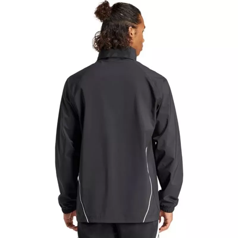 adidas Tiro 24 Rain Giacca antipioggia da calcio uomo nero/bianco XL