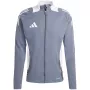 adidas Tiro 24 Competition felpa da allenamento uomo grigio IV9149 S