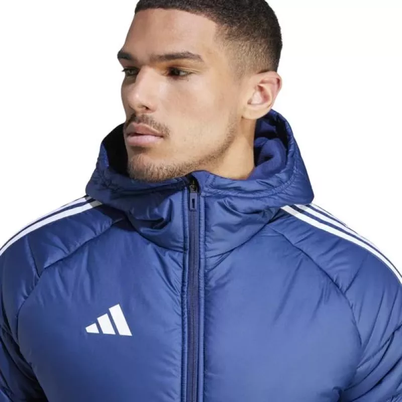 adidas Tiro 24 giacca invernale lunga uomo Team Navy Blue taglia L