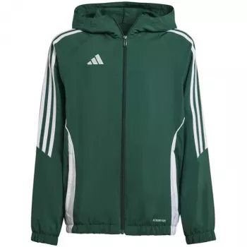 adidas Tiro 24 giacca da allenamento bambino Team Green IM8796 116cm