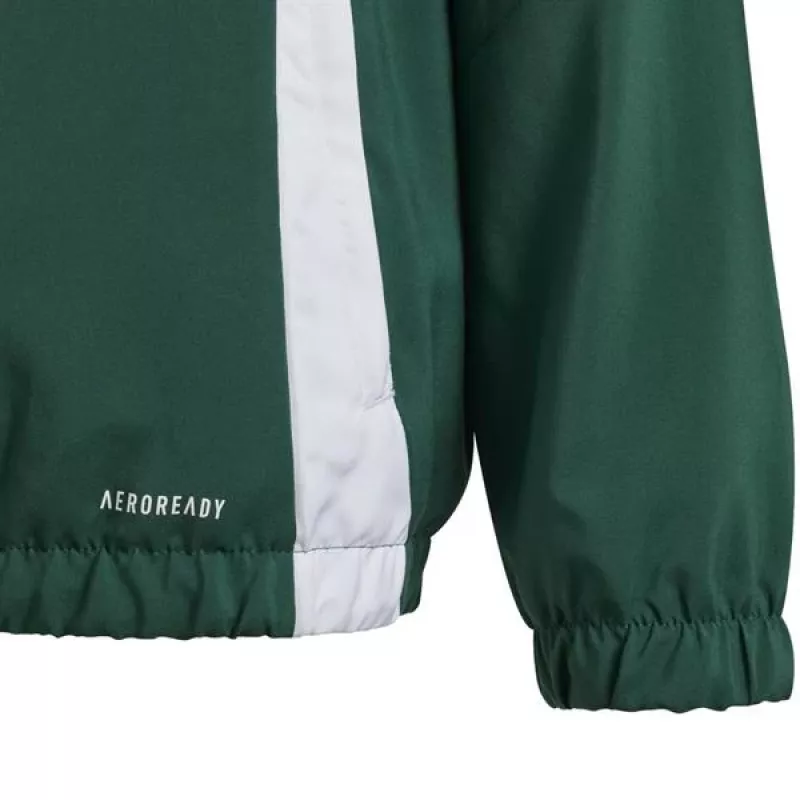 adidas Tiro 24 giacca da allenamento bambino Team Green IM8796 116cm