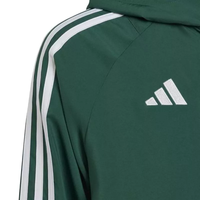 adidas Tiro 24 giacca da allenamento bambino Team Green IM8796 116cm