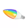 LogiLink WiFi Smart lampadina a candela E14, compatibile Tuya