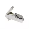 LogiLink ET0006 timer meccanico per esterni, IP44, 3680 W, 16 A, programma giornaliero, 96 segmenti, intervalli di 15 minuti, Schuko, nero/grigio