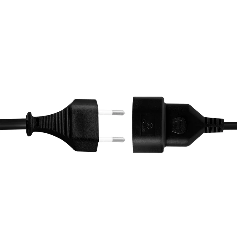 LogiLink prolunga spina Euro CEE 7/16 su connettore femmina 0,2 m nero