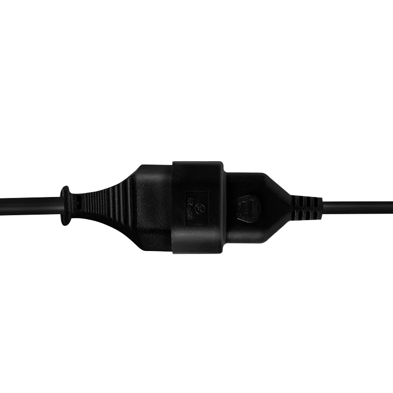 LogiLink prolunga spina Euro CEE 7/16 su connettore femmina 0,2 m nero