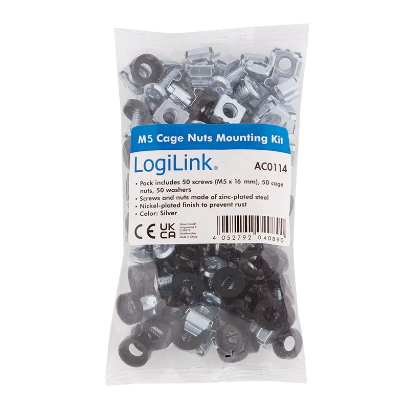 LogiLink kit di montaggio rack 19