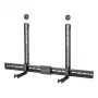 LogiLink BP0205 supporto universale per soundbar, supporto VESA, profondità regolabile 86-155mm, 15kg, nero