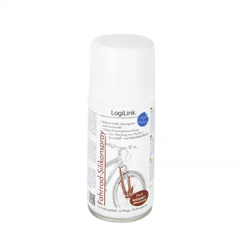 LogiLink spray al silicone per biciclette, con solvente, 150 ml
