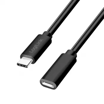 LogiLink CU0212 cavo di prolunga USB-C 3m, nero