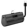 LogiLink power bank mobile, LiPo, 4500 mAh, connettore USB-C integrato, nero