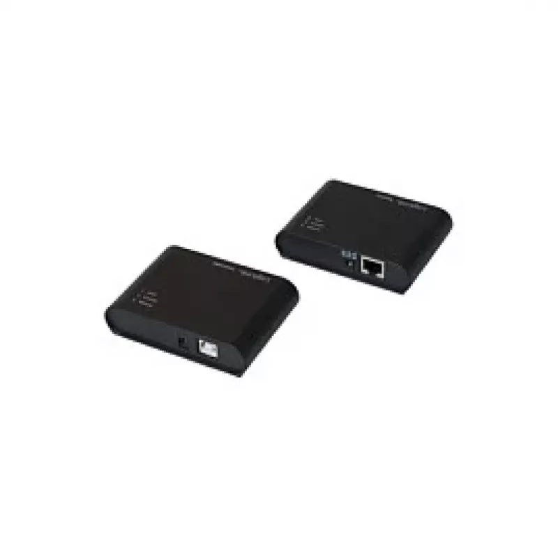 LogiLink extender USB 2.0 Cat.5 con hub a 4 porte, 50 m, nero
