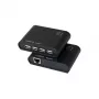 LogiLink extender USB 2.0 Cat.5 con hub a 4 porte, 50 m, nero