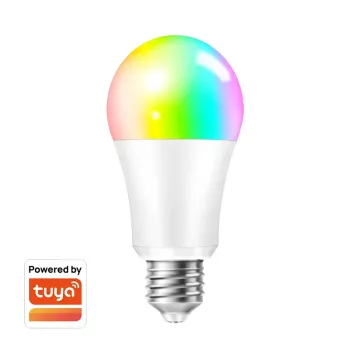 LogiLink WiFi Smart lampadina LED E27, compatibile Tuya