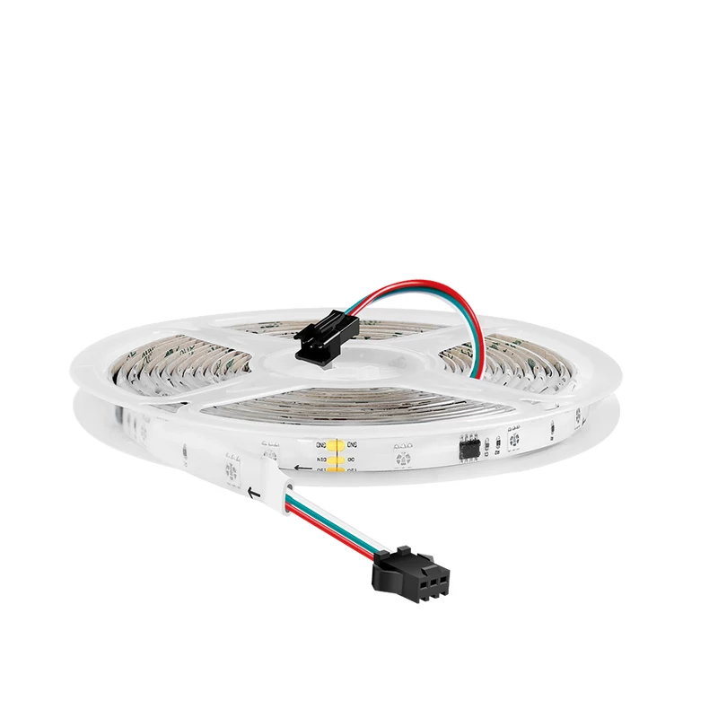 LogiLink WiFi Smart Striscia luminosa RGB multicolore, 5m, compatibile con Tuya