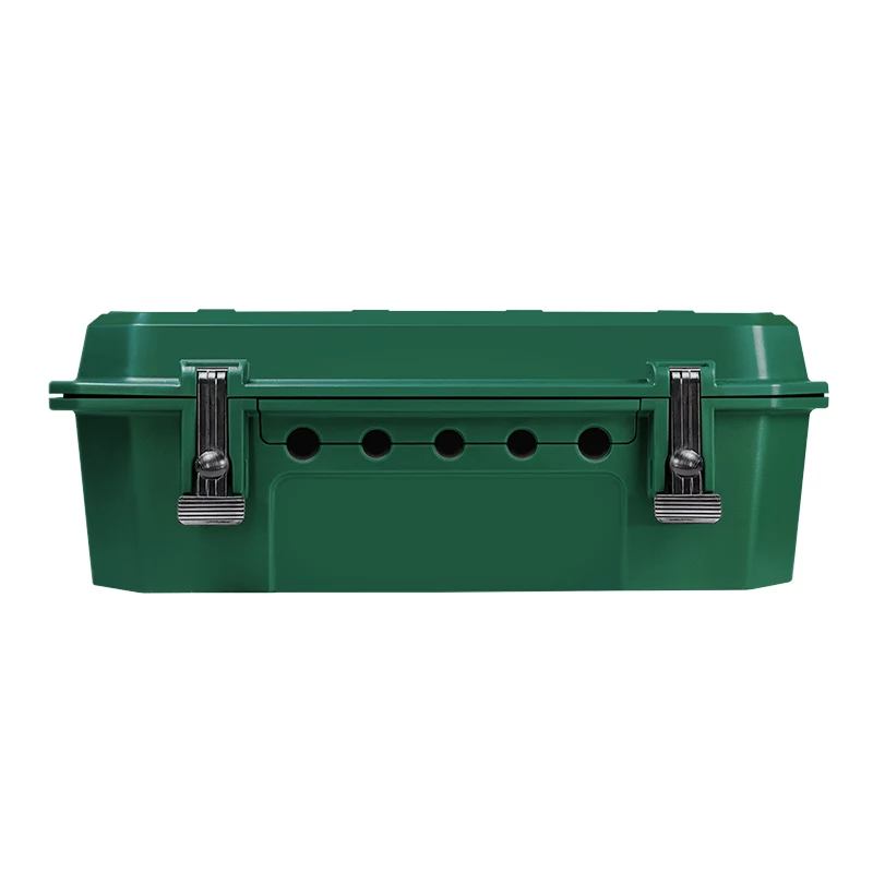 LogiLink cassetta di distribuzione elettrica da esterno con ciabatta a 4 prese, IP54, verde, cavo 2m