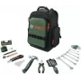 Bosch Power Tools set zaino porta attrezzi da 60 pezzi (nero/verde)