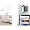 LogiLink PA0379 cavo di ricarica a induzione per Apple Watch, bianco, 1 m