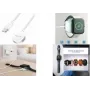 LogiLink PA0379 cavo di ricarica a induzione per Apple Watch, bianco, 1 m