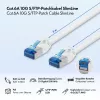 LogiLink cavo patch Cat.6A Slim S/FTP LSZH, bianco, 5 m, SlimLine