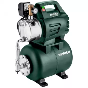 Metabo HWW 4000/25 Inox pompa da giardino (600982000) – 1100 W, 4000 l/h, acciaio inox