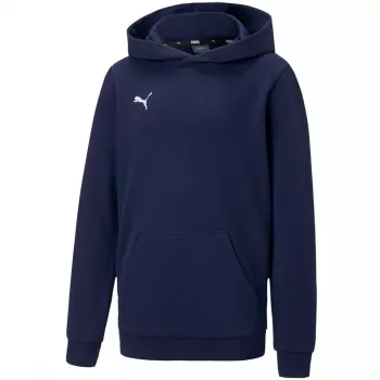 PUMA teamGOAL 23 Casuals felpa con cappuccio junior Peacoat Navy Blue 128