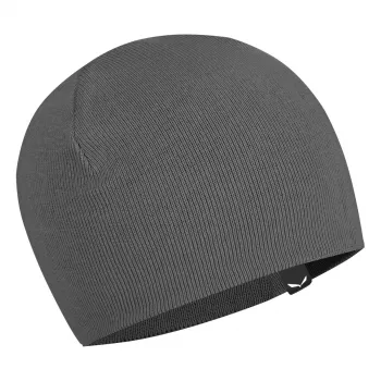 Salewa Pure Reversible berretto in lana merino - Black Out - unisex taglia unica