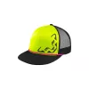 Dynafit Trucker Cap Fluo Yellow unisex trail running mesh snapback