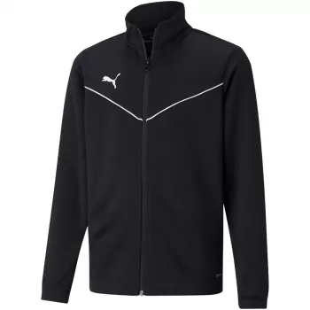 PUMA teamRISE giacca da allenamento in poliestere Jr nera 657393 03 140cm