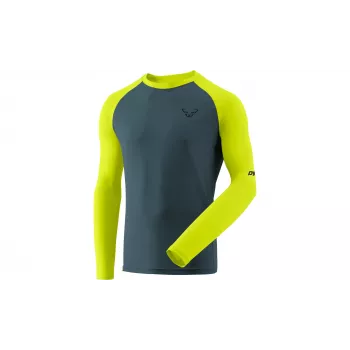 Salewa Dynafit Alpine Pro maglia running a maniche lunghe uomo - Ultra Yellow