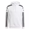 adidas Squadra 21 felpa con cappuccio in felpa bianca GT6637 2XL