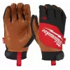Milwaukee guanti da lavoro ibridi in pelle taglia M/8 con compatibilità touchscreen SMARTSWIPE