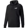 PUMA ESS+ Tape Hoodie FL felpa con cappuccio uomo nera taglia L