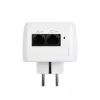 ALLNET ALL3075v4 smart plug con Wi-Fi ed Ethernet, monitoraggio energia, Tipo F Schuko, 16A, 3680W
