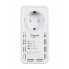 ALLNET ALL3075v4 smart plug con Wi-Fi ed Ethernet, monitoraggio energia, Tipo F Schuko, 16A, 3680W