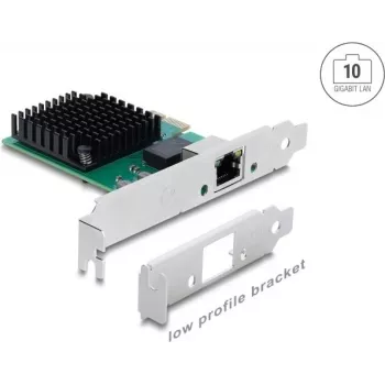 DELOCK scheda di rete PCI Express x1 10 Gigabit LAN 1 x RJ45 RTL8127