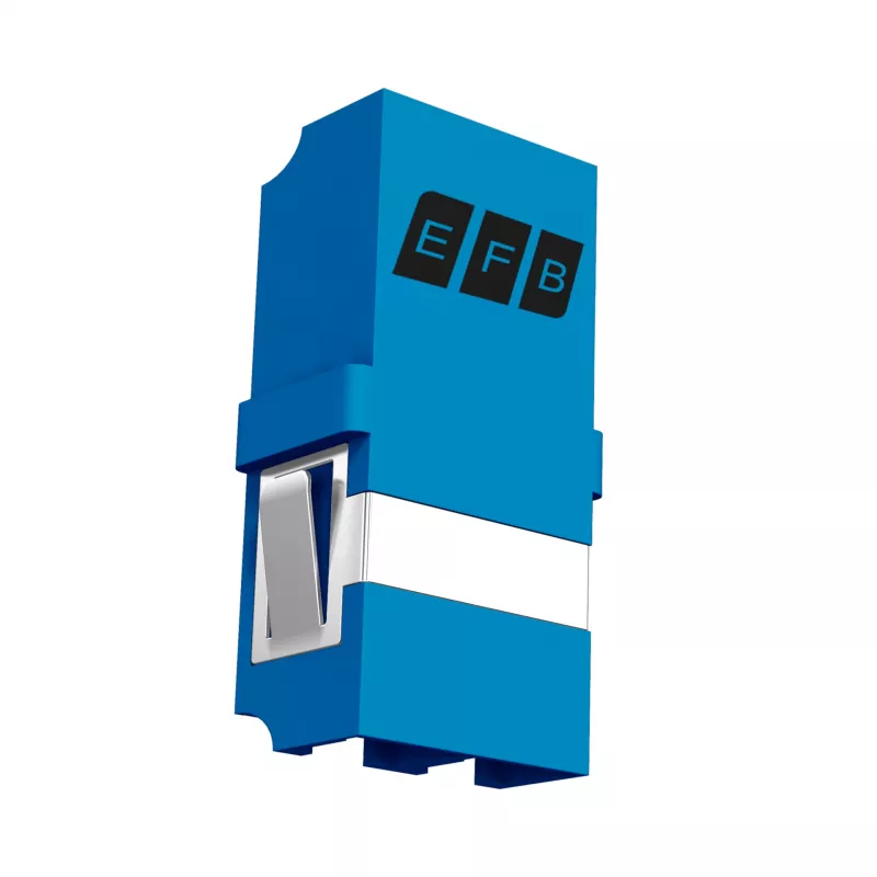 EFB Modulo Keystone LC Duplex OS2 blu