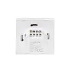 LogiLink Interruttore luce smart WiFi EU, 2 vie, compatibile Tuya, bianco