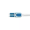 LogiLink cavo patch in fibra ottica Uniboot Push-Pull LC-LC OS2, 2,0 m