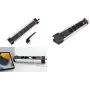 LogiLink LPS278U ciabatta da scrivania, 4 prese AC, USB-A QC 3.0 e USB-C PD 3.0, cavo 1,5 m, nero/argento