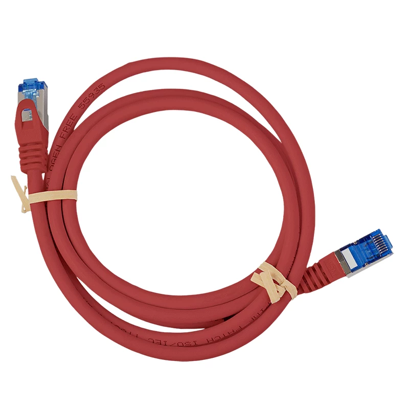 LogiLink cavo patch Cat.6A S/FTP LSZH, 5 m, rosso, EconLine