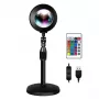 LOGILINK lampada Sunset LED, 5W, con telecomando