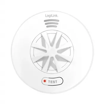 LogiLink SC0232 Rilevatore di calore bianco allarme 85 dB Classe A1 54-65°C a batteria