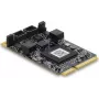 DELOCK 63002 Scheda interfaccia Mini PCIe CAN 2.0 / CAN FD, 2 x D-Sub 9 pin, fino a 8 Mbps, isolamento galvanico e protezione da sovratensione