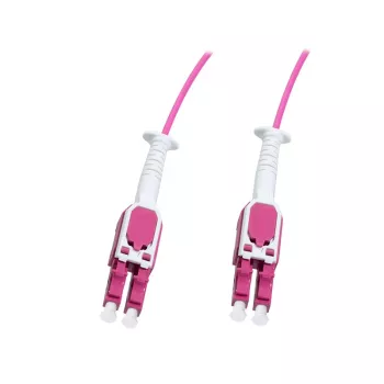 LogiLink Cavo patch in fibra ottica Uniboot Push-Pull LC-LC OM4, 5,0 m
