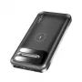 LogiLink PA0305 Power Bank mobile 8000 mAh con ricarica wireless, nero