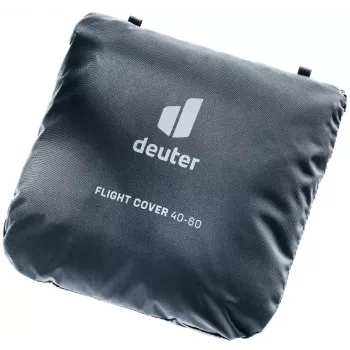 DEUTER Cover per Flight Case - custodia protettiva nera contro polvere e graffi con aperture per le maniglie