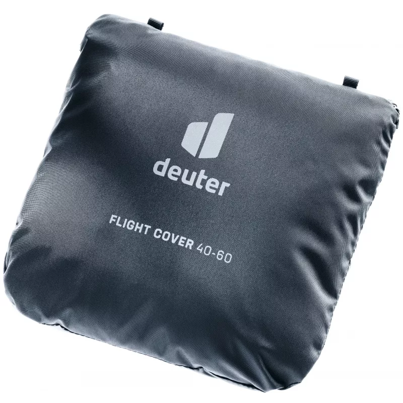 DEUTER Cover per Flight Case - custodia protettiva nera contro polvere e graffi con aperture per le maniglie