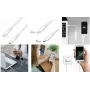 LogiLink Cavo USB 2.0, USB-C a Micro USB-B, 3 m, bianco